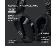 Logitech OUTLET - G733 Lightspeed czarne - 1477266 - zdjęcie 10